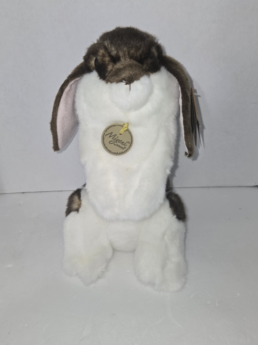 Aurora Miyoni Sitting Pretty English Lop Rabbit Plush NWT
